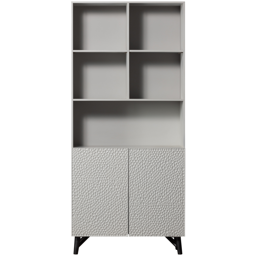 CARVED ORGANIC 2-DEURS OPBERGKAST MANGOHOUT MIST