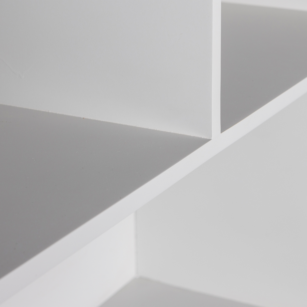 CARVED ORGANIC 2-DEURS OPBERGKAST MANGOHOUT MIST