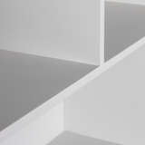 CARVED ORGANIC 2-DEURS OPBERGKAST MANGOHOUT MIST