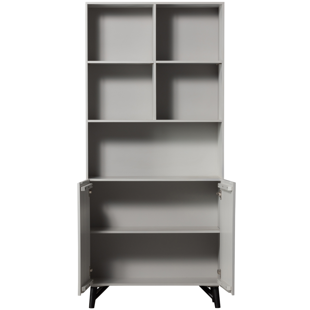 CARVED ORGANIC 2-DEURS OPBERGKAST MANGOHOUT MIST