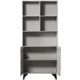 CARVED ORGANIC 2-DEURS OPBERGKAST MANGOHOUT MIST