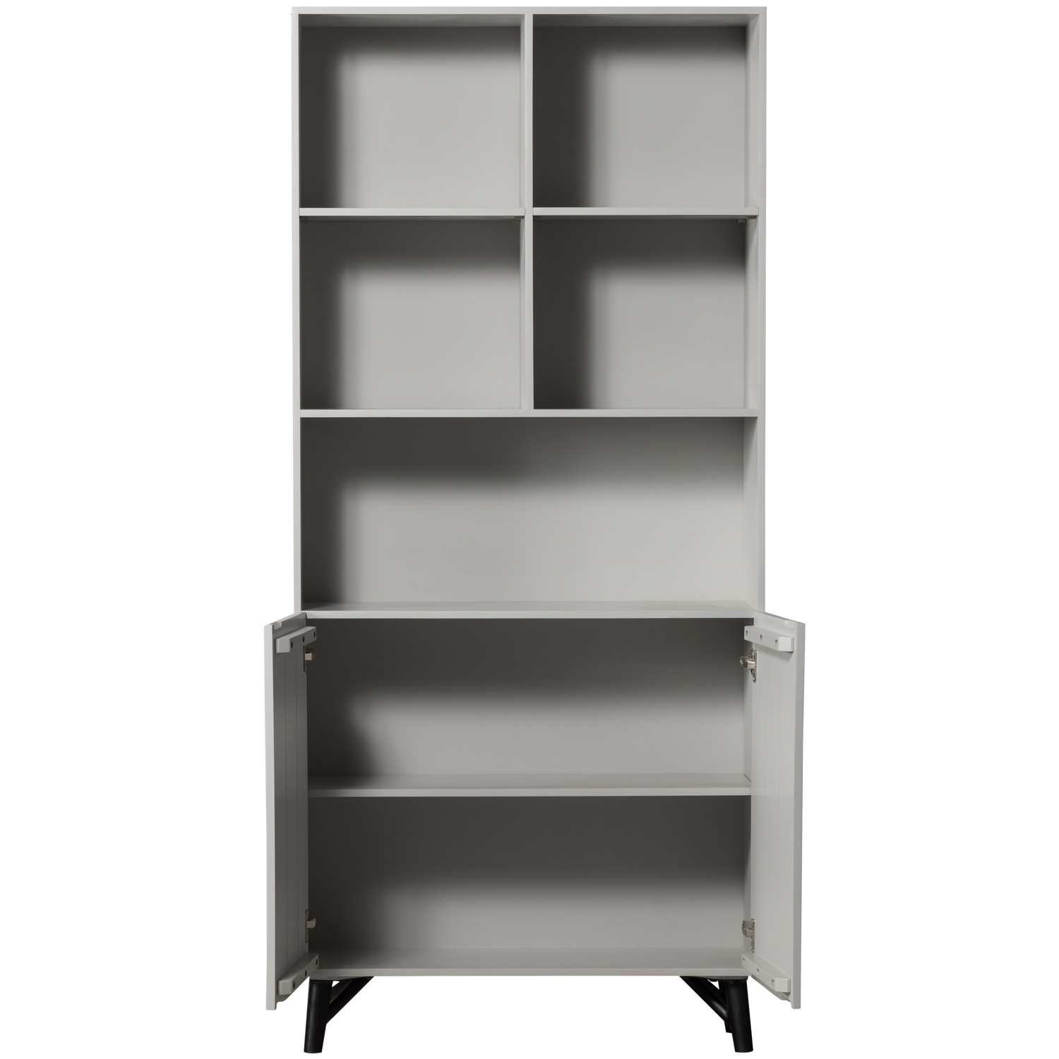 CARVED ORGANIC 2-DEURS OPBERGKAST MANGOHOUT MIST