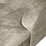 SLOPING HOEKBANK RECHTS STRUCTURE VELVET WHEATFIELD