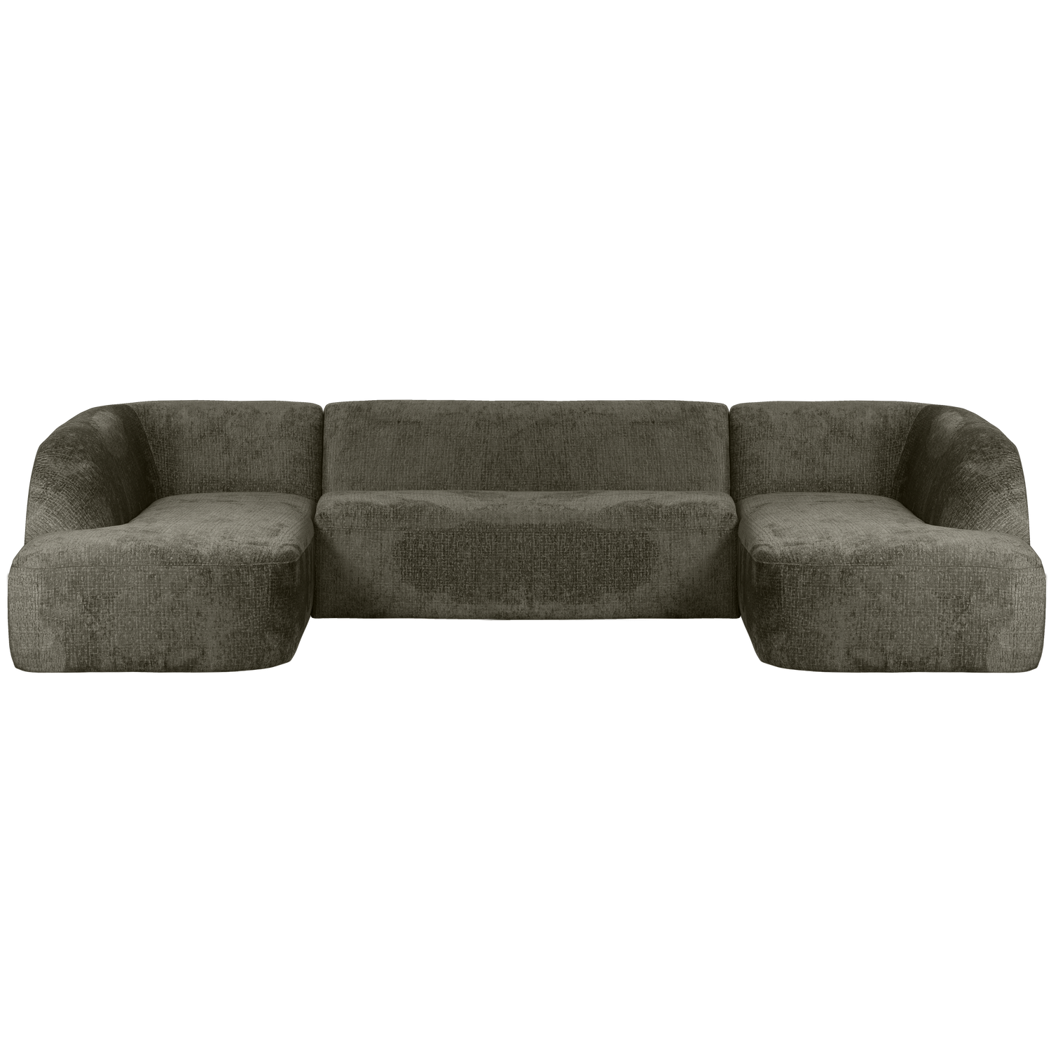 SLOPING U-VORM BANK STRUCTURE VELVET FROST