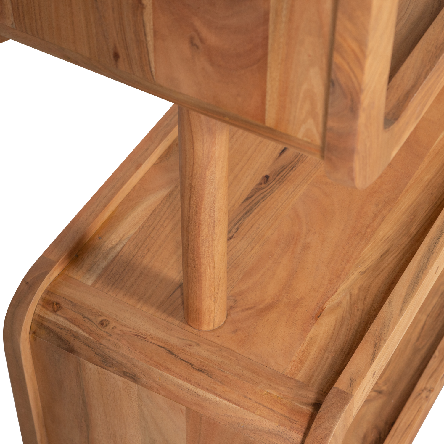 RATTLE OPEN KAST HOUT NATUREL