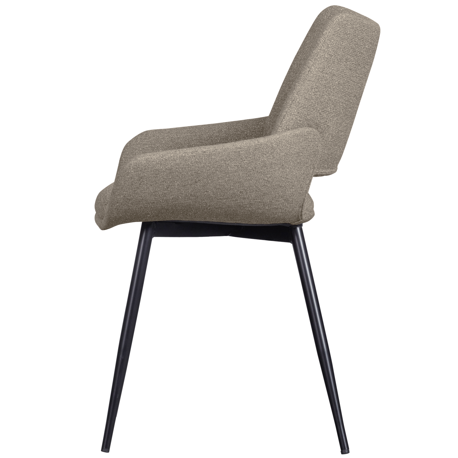 PARADE EETKAMERSTOEL MELANGE STOF ZAND