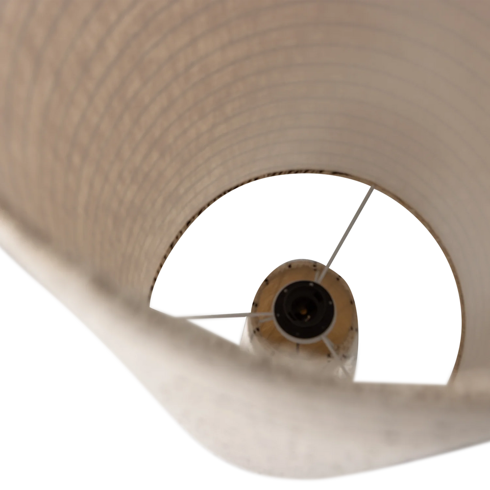 WOOOD - Loft vloerlamp metaal/boucle naturel met strepen 130x30cm (kopie)