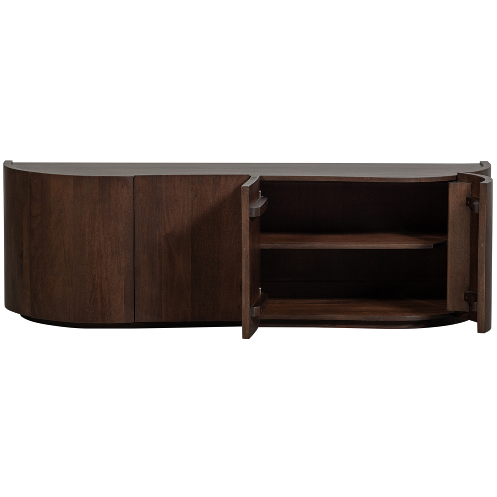 SENSE DRESSOIR 4-DEURS MANGOHOUT WALNOOT