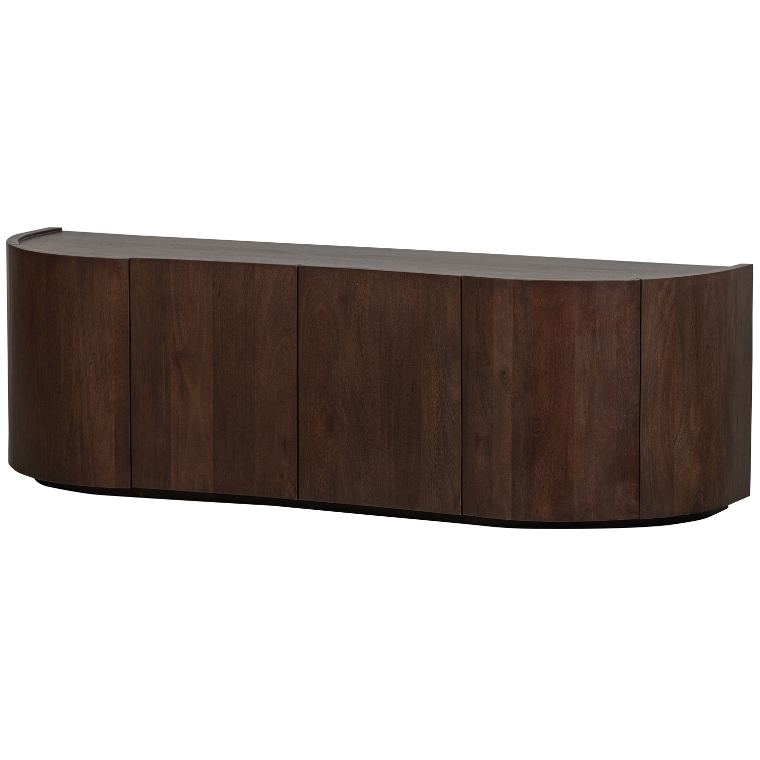 SENSE DRESSOIR 4-DEURS MANGOHOUT WALNOOT