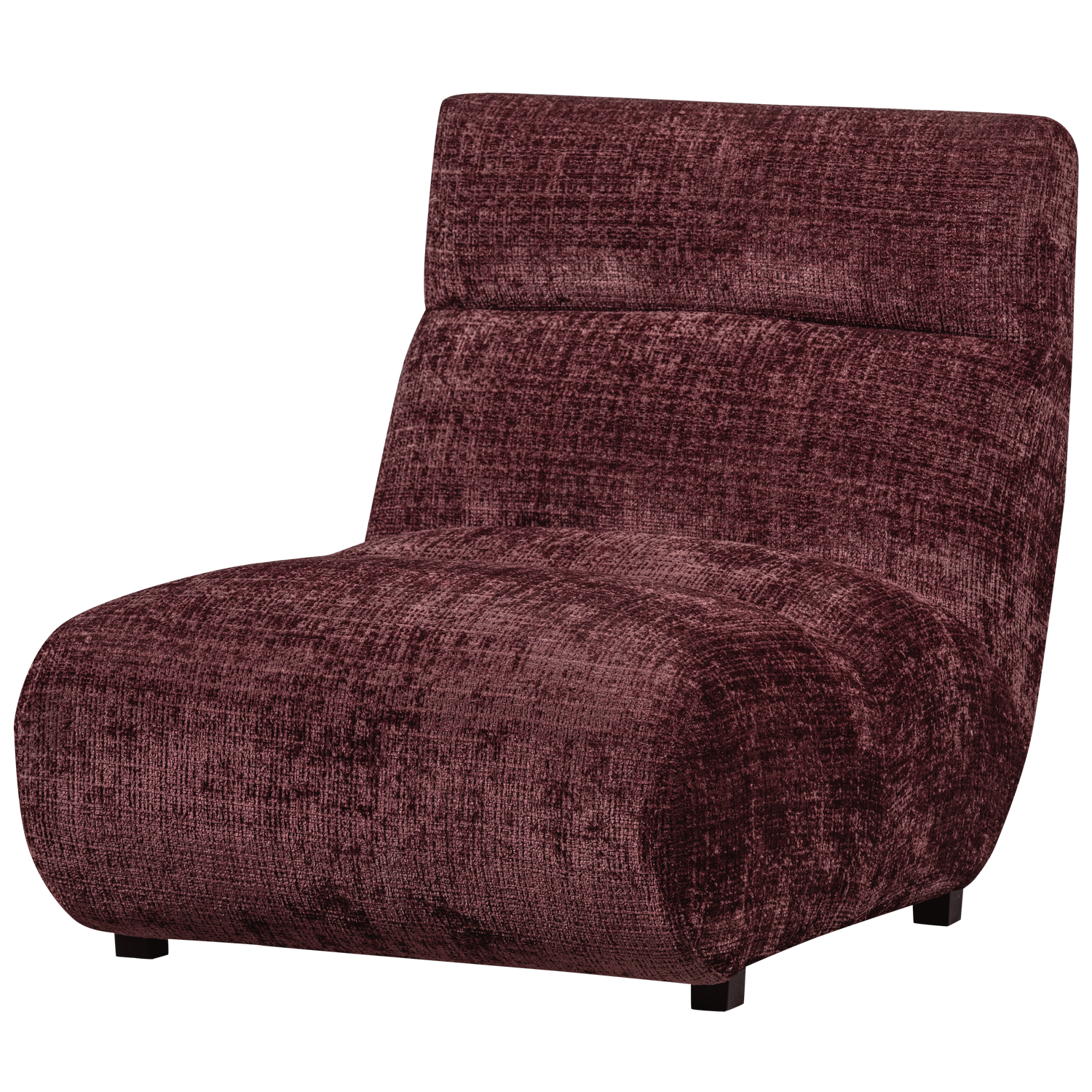 OBSERVE FAUTEUIL AUBERGINE