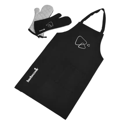 Barbecook - Set van schort en lange handschoenen