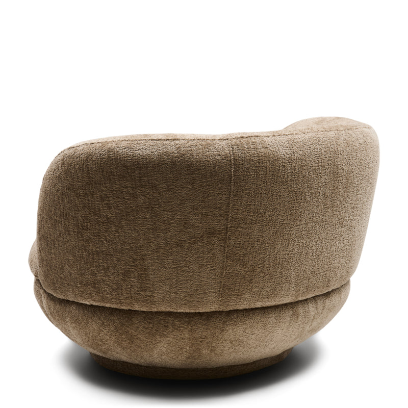 Rivièra Maison - Draaifauteuil Credo Mélange Weave Wheat