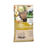 Cactus potgrond van Pokon, zak met afbeelding van een cactus en BIO-keurmerk