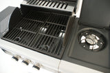 Patio Chef 2+ -burner "Alpine White"- Outdoorkitchen Gasbarbecue zwart/wit