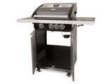 Patio Pro Chef 3+ -burner "Frozen Grey" Outdoorkitchen Gasbarbecue Mat grijs