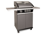 Patio Pro Chef 3+ -burner "Frozen Grey" Outdoorkitchen Gasbarbecue Mat grijs