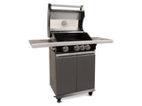 Patio Pro Chef 3+ -burner "Frozen Grey" Outdoorkitchen Gasbarbecue Mat grijs