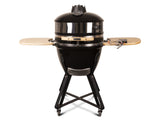 Kamado 21" Meat & Pizza edition Premium Black Keramische barbecue incl. Bluetooth kerntemperatuurmeter LED verlichting Large Compleet Zwart