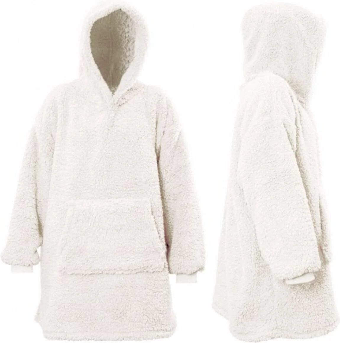 Unique Living - hoodie Teddy wit onesize