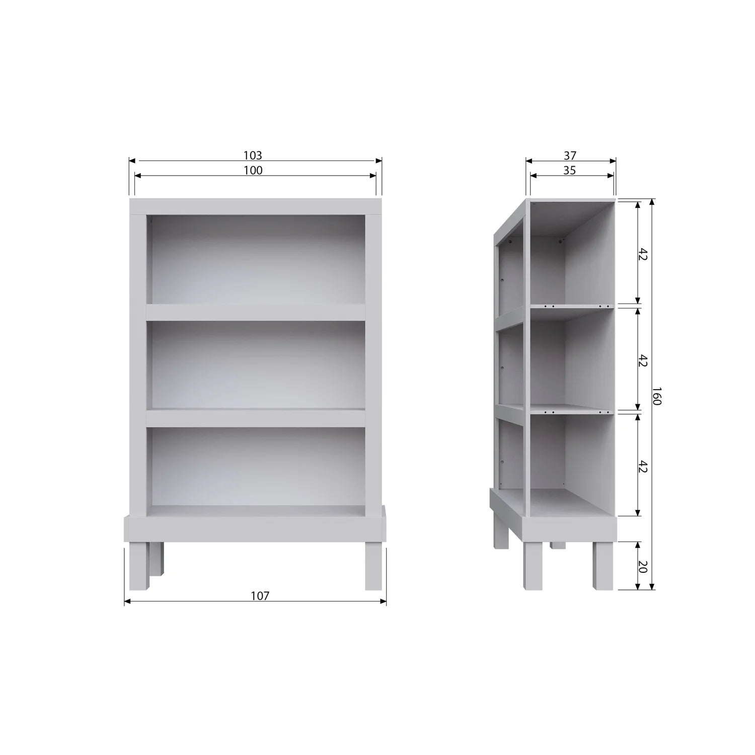 WOOOD - Bonk open kast grenen mist [fsc]