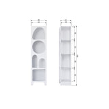 CAZ VAKKENKAST SMAL WIT [fsc]