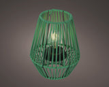 Solar lantaarn wicker steady