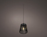 Solar hanglamp wicker steady