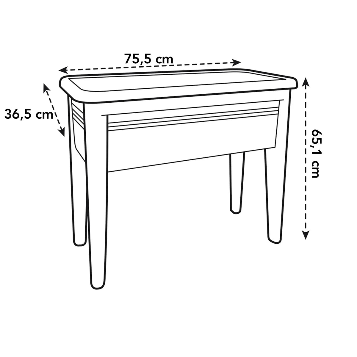 Elho - Green Basics Kweektafel Bladgr