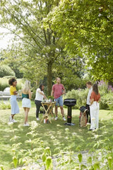 Barbecook - Loewy 40 houtskoolbarbecue uit email zwart Ø 40cm H 75cm