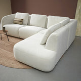 CLOUD met ottoman rechts - Raven 22