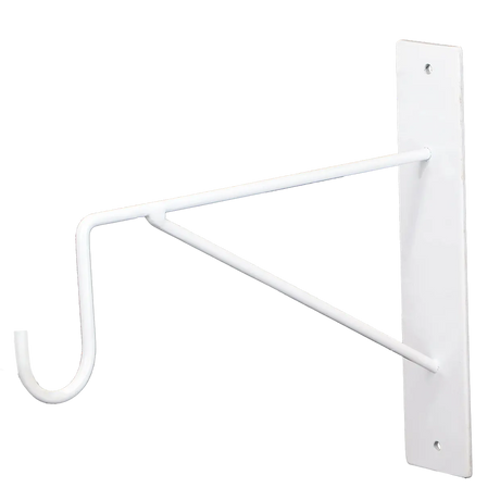 Witte ophanghaak voor hangmand (25 cm) van metaal, Esschert design