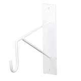 Witte ophanghaak voor hangmand (25 cm) met klembeugel, Esschert design