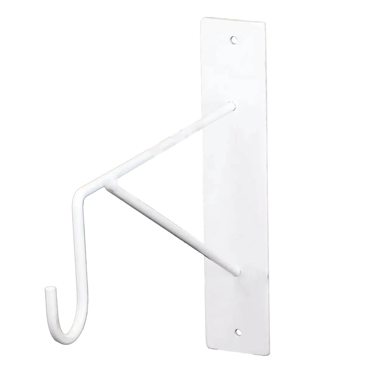 Witte ophanghaak voor hangmand (25 cm) met klembeugel, Esschert design
