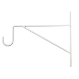 Witte ophanghaak voor hangmand (25 cm) met U-vormige haak, Esschert design