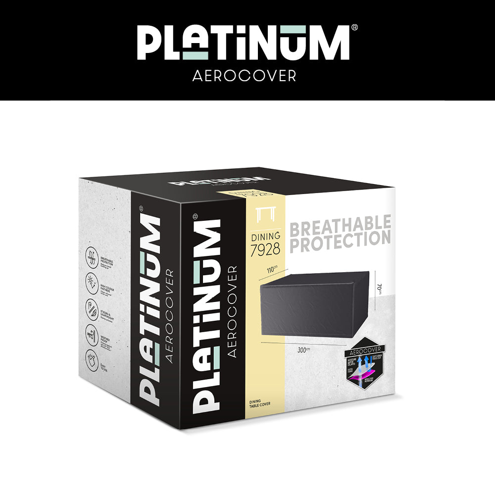 Platinum AeroCover - Tuintafelhoes 300x110xH70