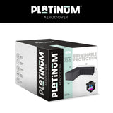 Loungesethoekset hoesverpakking met Platinum AeroCover ademende bescherming