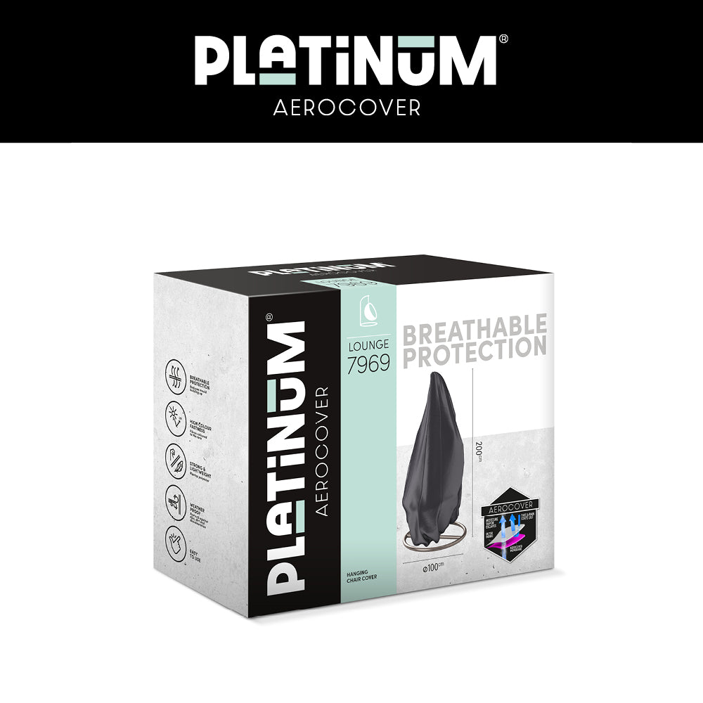 Hangstoelhoesverpakking Platinum AeroCover voor Ø100 x H200
