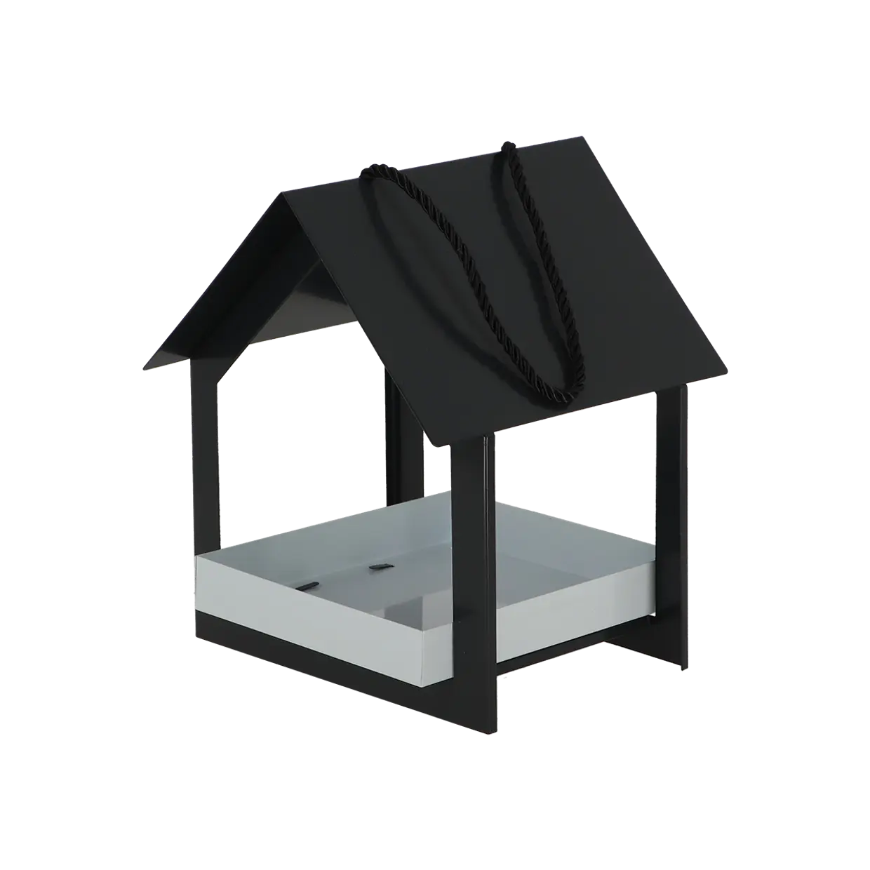 Esschert Design - Hangende Voedertafel antraciet en wit