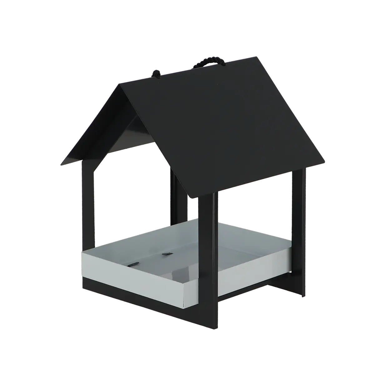 Esschert Design - Hangende Voedertafel antraciet en wit