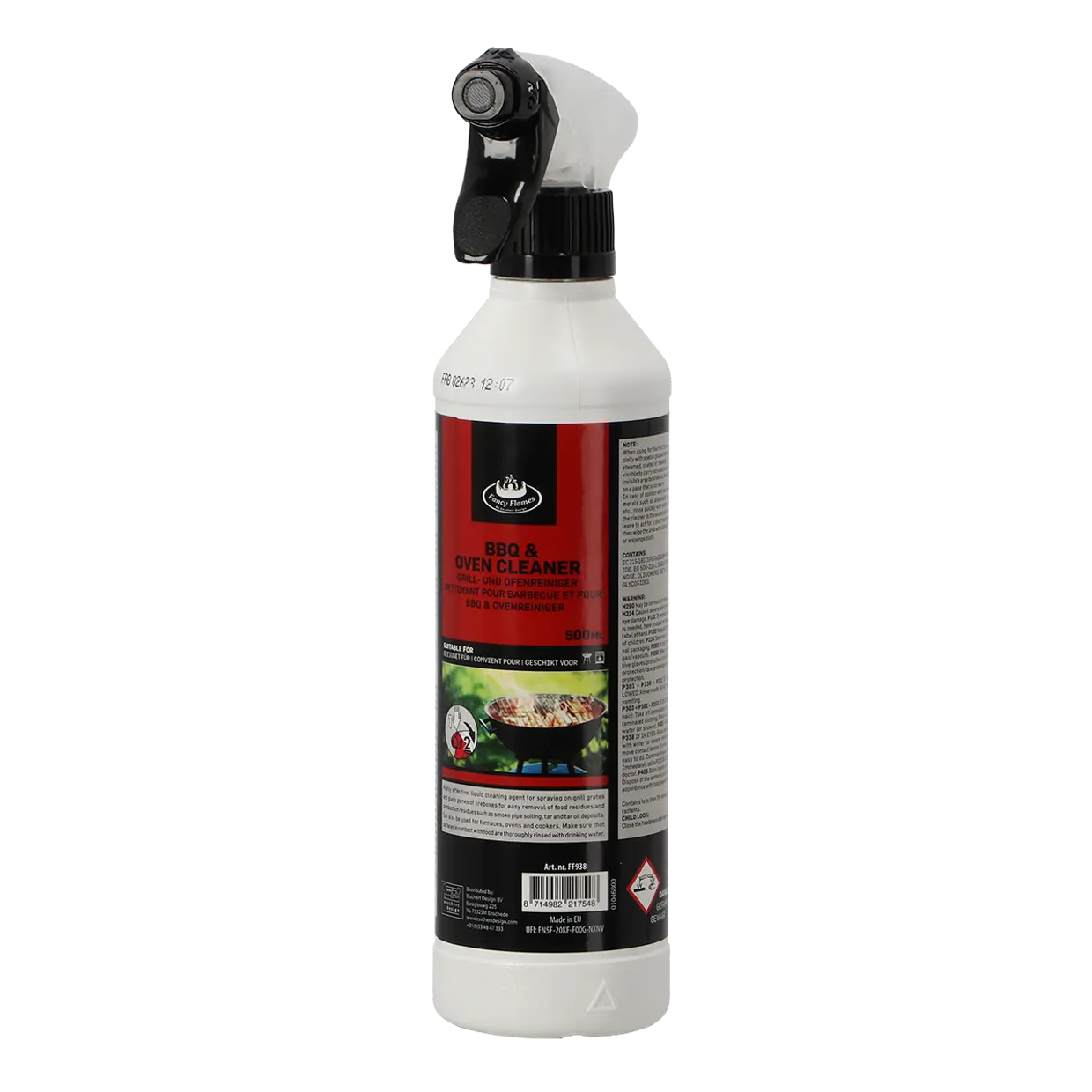 Reiniger voor de barbecue en oven 500ml - Esschert design