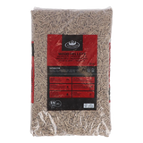 Houtpellets eikenhout zak van Fancy Flames, 15 kg met rode productlabel