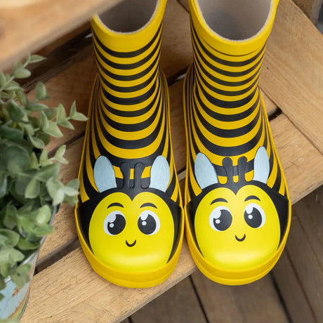 Kinderlaarzen met Bijen print - maat 29-30 | Esschert design
