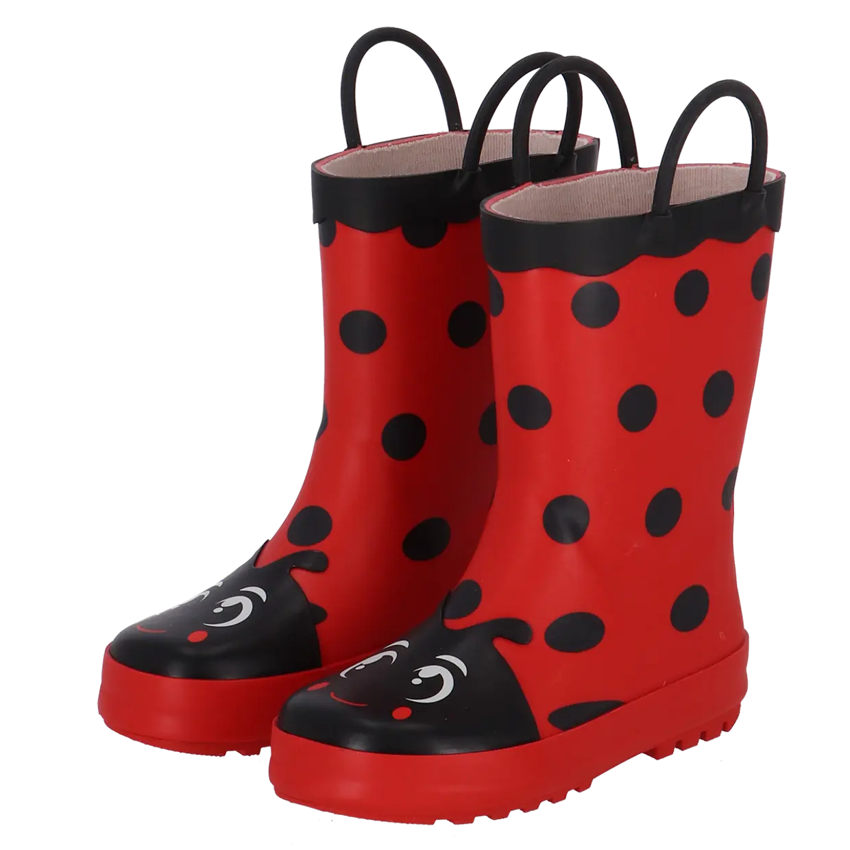 Kinderlaarzen met lieveheersbeest print - maat 25-26 | Esschert design