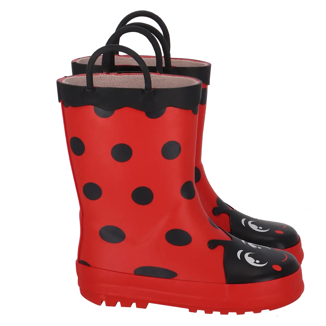 Kinderlaarzen met lieveheersbeest print - maat 25-26 | Esschert design
