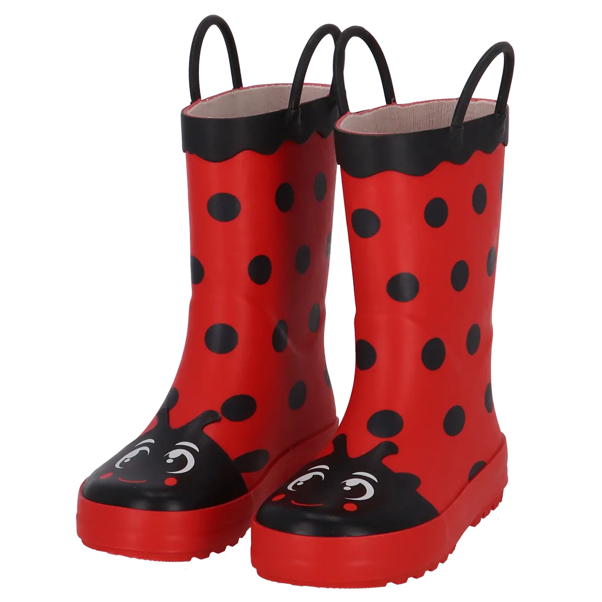 Kinderlaarzen met lieveheersbeest print - maat 27-28 | Esschert design