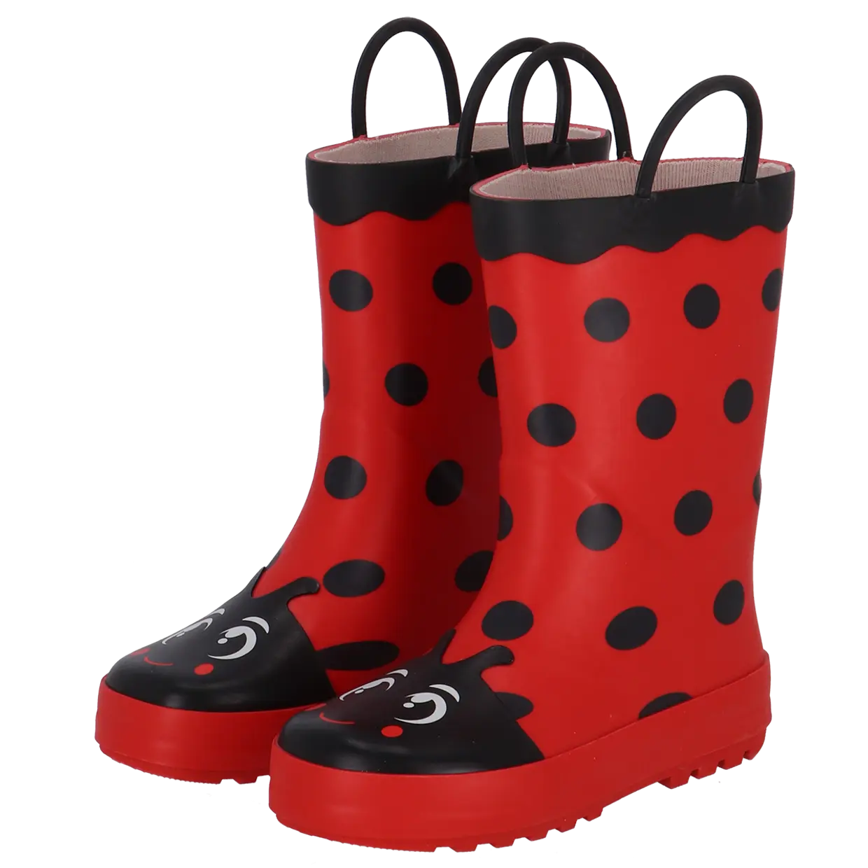 Kinderlaarzen met lieveheersbeest print - maat 27-28 | Esschert design