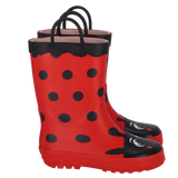 Kinderlaarzen met lieveheersbeest print - maat 27-28 | Esschert design