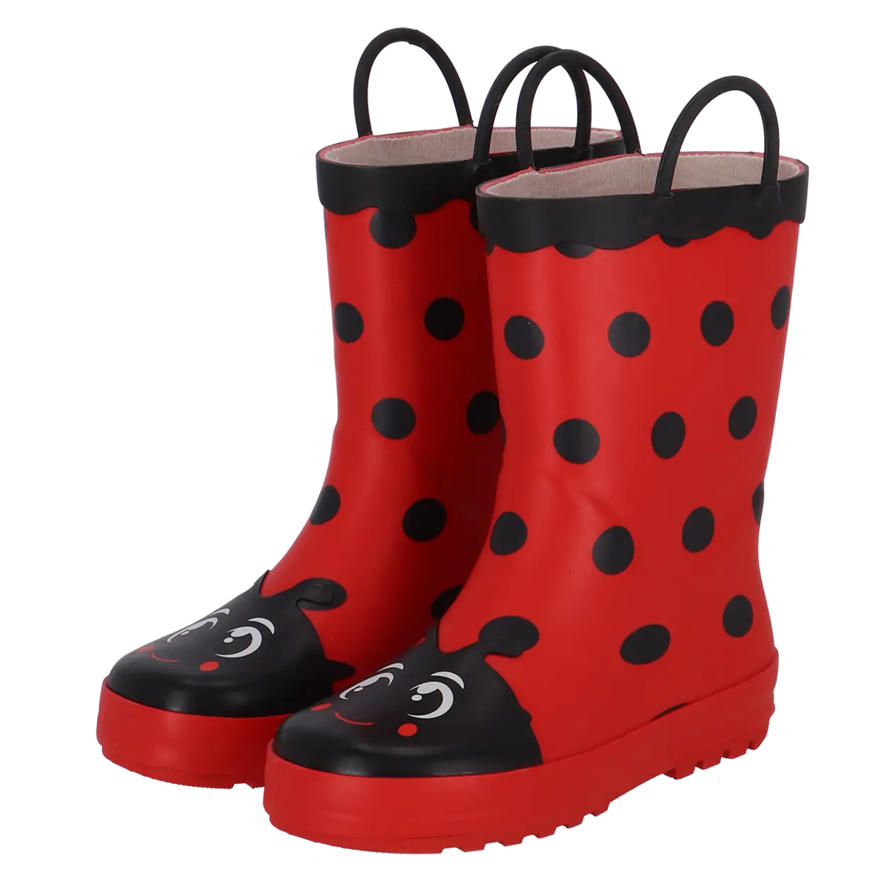 Kinderlaarzen met lieveheersbeest print - maat 29-30 | Esschert design