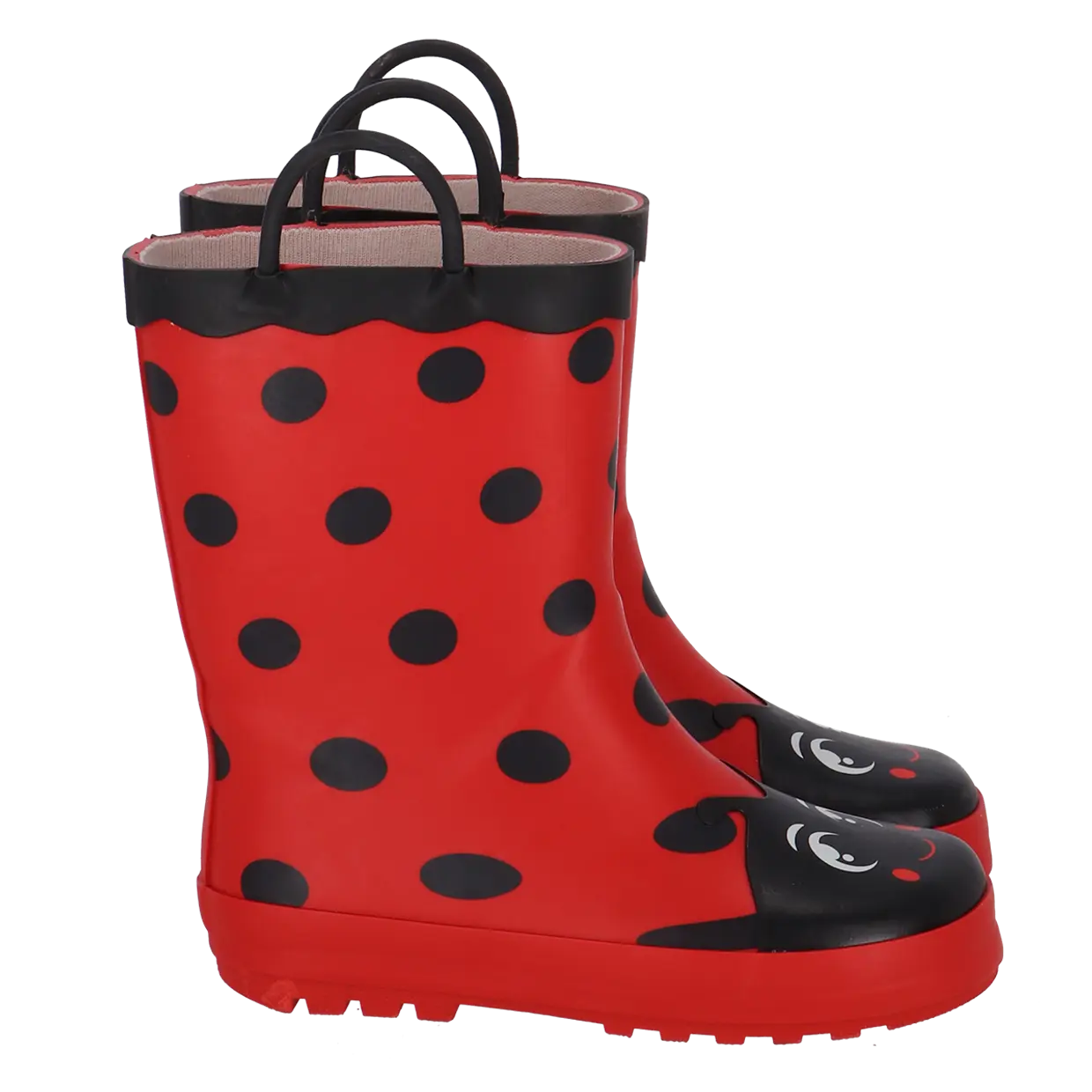 Kinderlaarzen met lieveheersbeest print - maat 29-30 | Esschert design