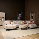 MySofa Floris - Lounge links + 2,5ZA + Divan rechts - Torre 02 - direct leverbaar